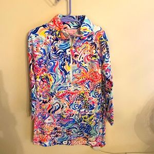 Lilly Pulitzer girls sweatshirt dress